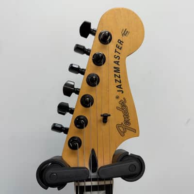 Used Fender JIM ROOT Signature JAZZMASTER V4 Ebony Polar White Electric Guitar with Original Case image 4