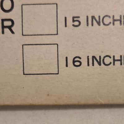 Snappy 14" Snareteppich Made in Japan 60er Jahre neu OVP Ohne 1960 - Metall image 5