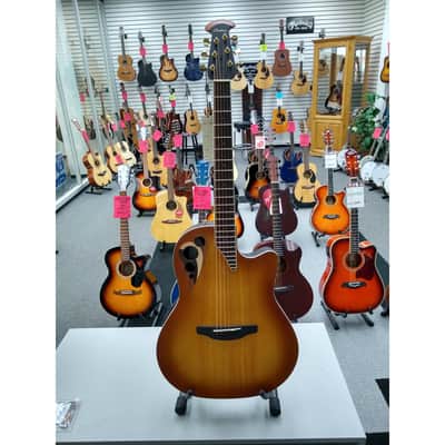 Ovation E-Acoustic Guitar Celebrity Elite Deluxe Deep Contour image 1