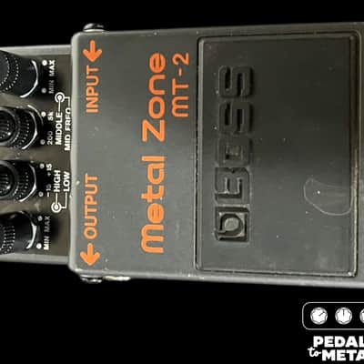 Boss MT-2 Metal Zone with Deizel Mod (Silver Label) 1991 - Present - Black image 4