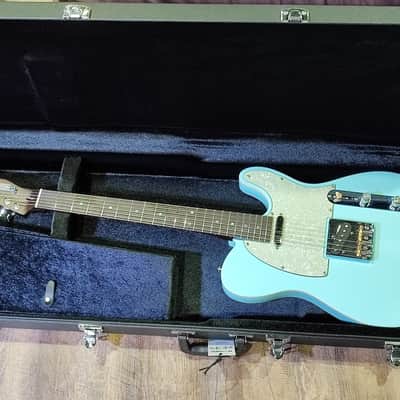 MyDream Partcaster Custom Built - Sonic Blue Wenge Dreamsongs image 2