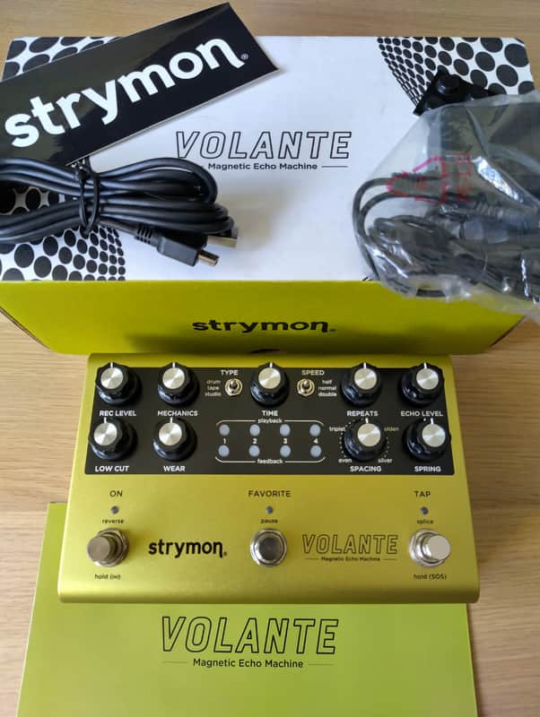 Strymon Volante Tape/Drum delay and looper pedal (boxed) image 1