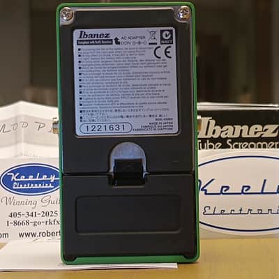 Ibanez TS9 Tube Screamer Keeley mod (Signed by Robert Keeley) image 4