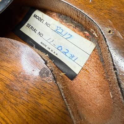 Gretsch Beast BST-1500 1980 Mahogany original vintage USA image 11