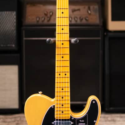 Fender American Professional II Telecaster Electric Guitar - Butterscotch Blonde with Hardshell Case image 4