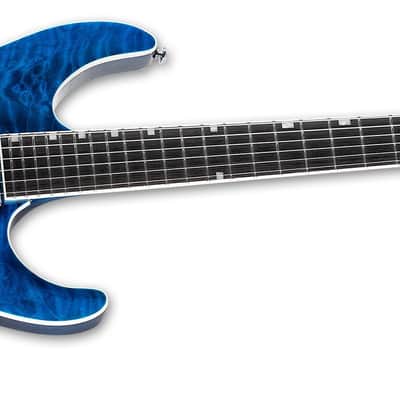 ESP LTD MH-1000 QM Black Ocean image 3