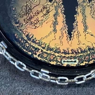 The Actual Legendary Chain Drum Set of Queensryche’s Scott Rockenfield. RARE! One-of-a-kind! image 2
