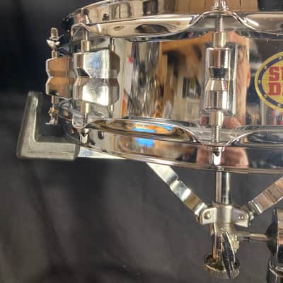 Superdrum 12 - 3.5x14" "Super Drum" Piccolo 12-Lug Snare Drum 2010's - Chrome image 5