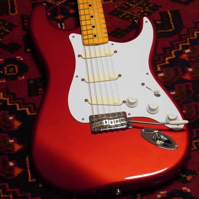 B-Stock David Gilmour Candy Apple Red Fender Stratocaster - Classic 50s Lacquer EMG DG-20 image 1