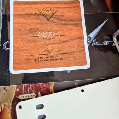 Fender 1957 Custom Shop Stratocaster 2022 Heavy Relic, Brownie vibe image 22