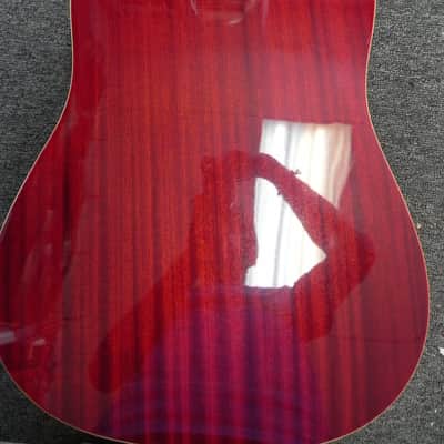 Epiphone Hummingbird HS Dreadnought Acoustic Guitar Heritage Cherry Sunburst image 7