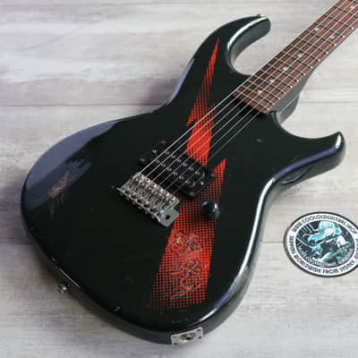 1982 Aria Pro II Japan RS INAZUMA-V (Black/Red) image 1