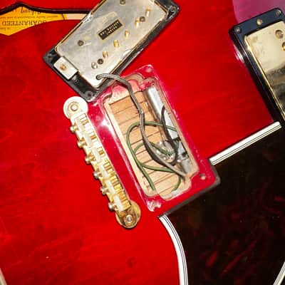 Gibson ES-355 with Maestro Vibrola 1964 Cherry 100% Original image 6