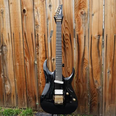 Ibanez Prestige RGA622HX - Black 6-String Electric Guitar w/ Case image 2