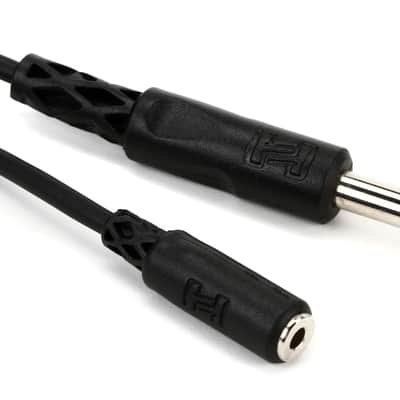 Behringer MicroAMP HA400 4-channel Headphone Amplifier Bundle with Hosa MHE-310 3.5mm TRS Female to 1/4-inch TRS Male Extension Cable - 10 foot image 2