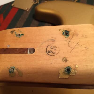 Fender Jazz Bass SPECIAL Shorline Gold Smith Era RARE Bound Maple Neck OHSC 1982 image 23