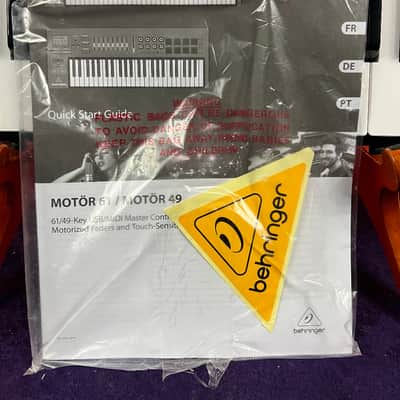 Behringer Motor61 Keyboard Controller Mint! image 9
