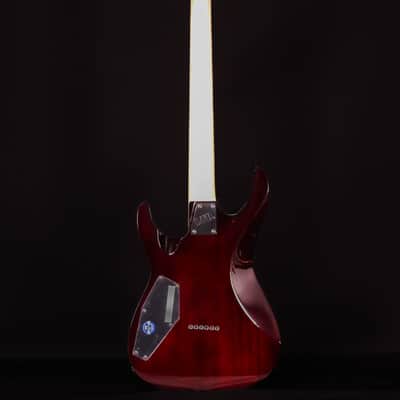 ESP LTD MH-200HTQM, Dark Brown Sunburst image 7