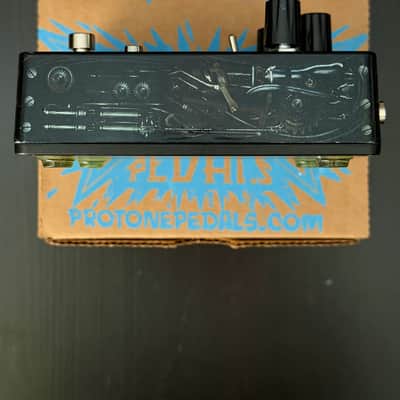 Pro Tone Pedals Misha Bulb Mansoor Overdrive (Autographed) - Limited Edition 2013 - Blue image 6