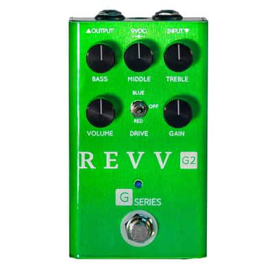 Mint Revv G2 Dynamic Overdrive Guitar Effects Pedal image 1