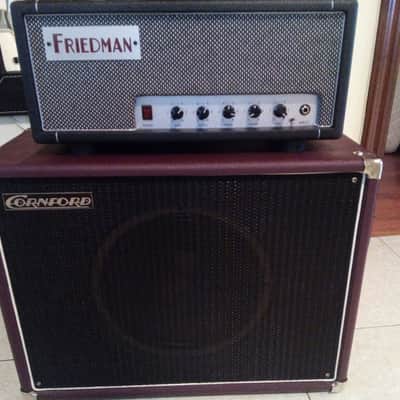 Friedman Mini Dirty Shirley (Modded Change stages via Footswitch) + Rack + Midi converter Black & Gr image 1