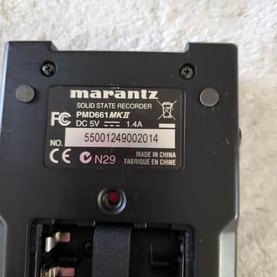 Rebuilt Marantz PMD661 MKII Professional Recorder with current firmware image 9