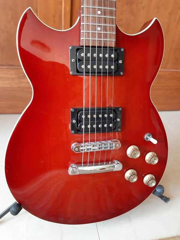 Yamaha SG 500 B 1998 Cherry Red Sunburst | Reverb