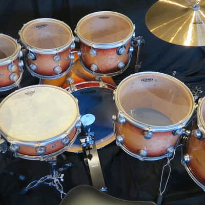 DW DRUM WORKSHOP TIMELESS TIMBER MAPLE DRUMS 8 10 12 14 16 22 w/ SNARE #20/100 image 8
