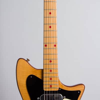 Hohner Zambesi 333 Solid Body Electric Guitar, made by Fenton-Weill (1962), period black hard shell case. image 8