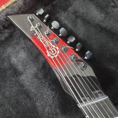 Guerilla TR-7 Custom Multi-Scale 7-String Guitar - Skarr Plasma image 7