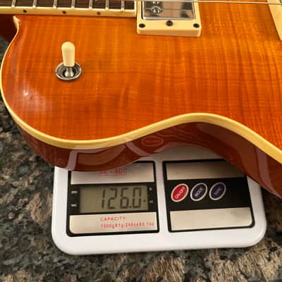RARE! Hamer USA Monaco Super Pro Singlecut 2003 Cherry Sunburst Case_284_ image 20