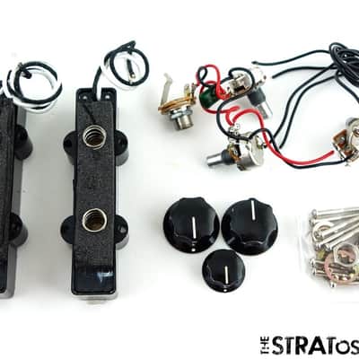 Fender Squier 60s Class Vibe Jazz Bass PICKUPS POTS KNOBS, 1960s Reissue Alnico image 2