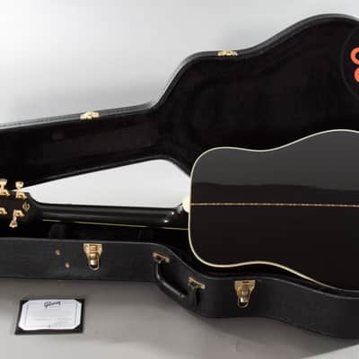 2015 Gibson Custom Shop Dove Acoustic | Ebony Black Finish | LR Baggs Pickup | Original Case & COA image 8