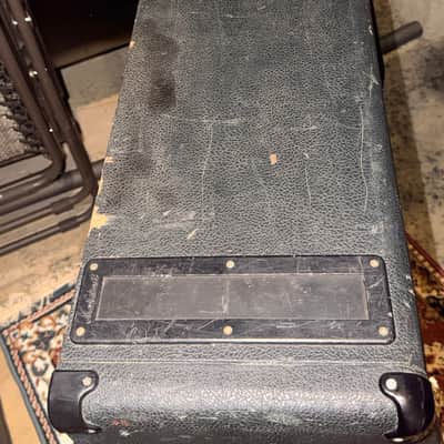 Marshall 1960A 4x12 Slant Guitar Speaker Cabinet Black w/ Casters image 2