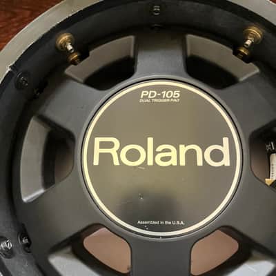 Roland PD-105BK V-Pad 10" Dual Trigger Mesh Drum Pad W/ Pad Holder image 6