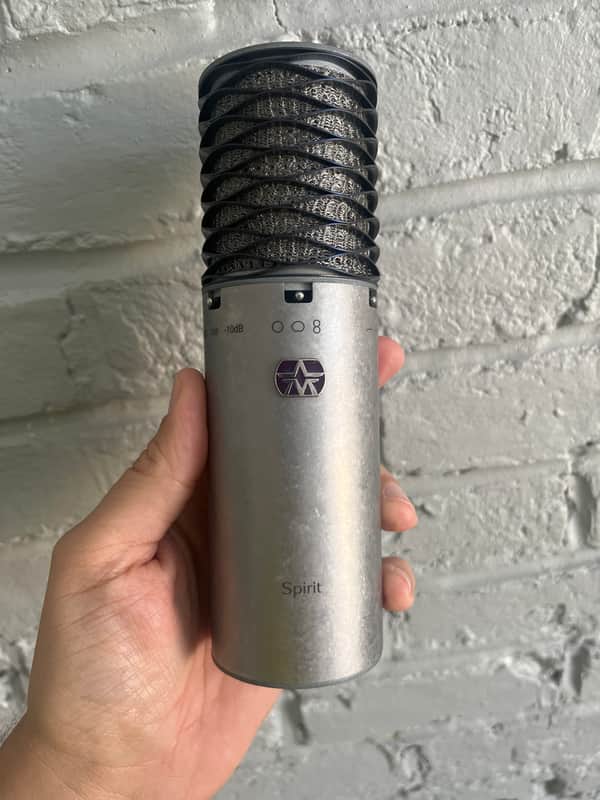 Aston Spirit Large Diaphragm Multipattern Condenser Microphone 2020 - Present - Black image 1