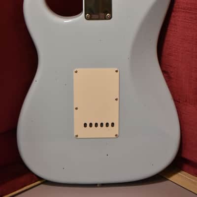 2024 Fender Custom Shop GT11 Stratocaster Journeyman Relic Sonic Blue w/OHSC image 4