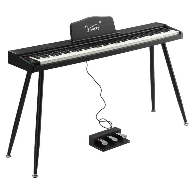 Glarry GPP-109 88 Key Full Size Semi-Weighted Standard Electric Digital Piano image 1