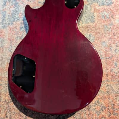 1994 Gibson Les Paul Studio with Ebony Fretboard- Wine Red and Hard Case image 6