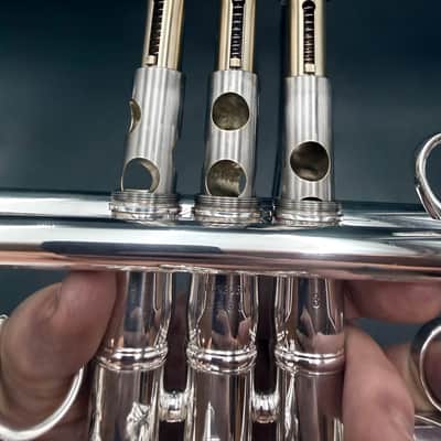 Yamaha YTR-9335NY Xeno Artist Model Bb Trumpet – 3rd Generation New York Series – Silver Plate – Made in Japan image 8