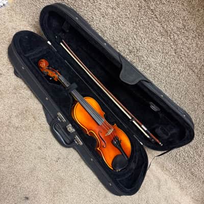 Unlabeled Violin 1/2 Size w/ Case & Bow image 7
