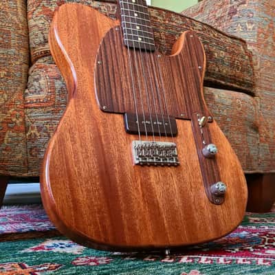 Zi Guitar P90 Mahogany Esquire Telecaster image 16