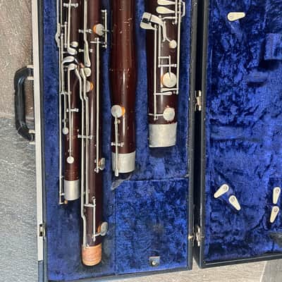 Linton brand Wood Bassoon. Made in USA image 1