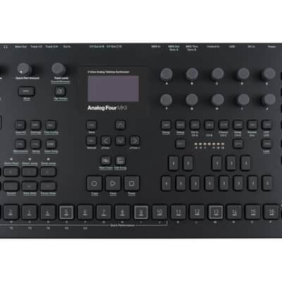 Elektron Analog Four MKII 4-Voice Tabletop Analog Synthesizer | Reverb