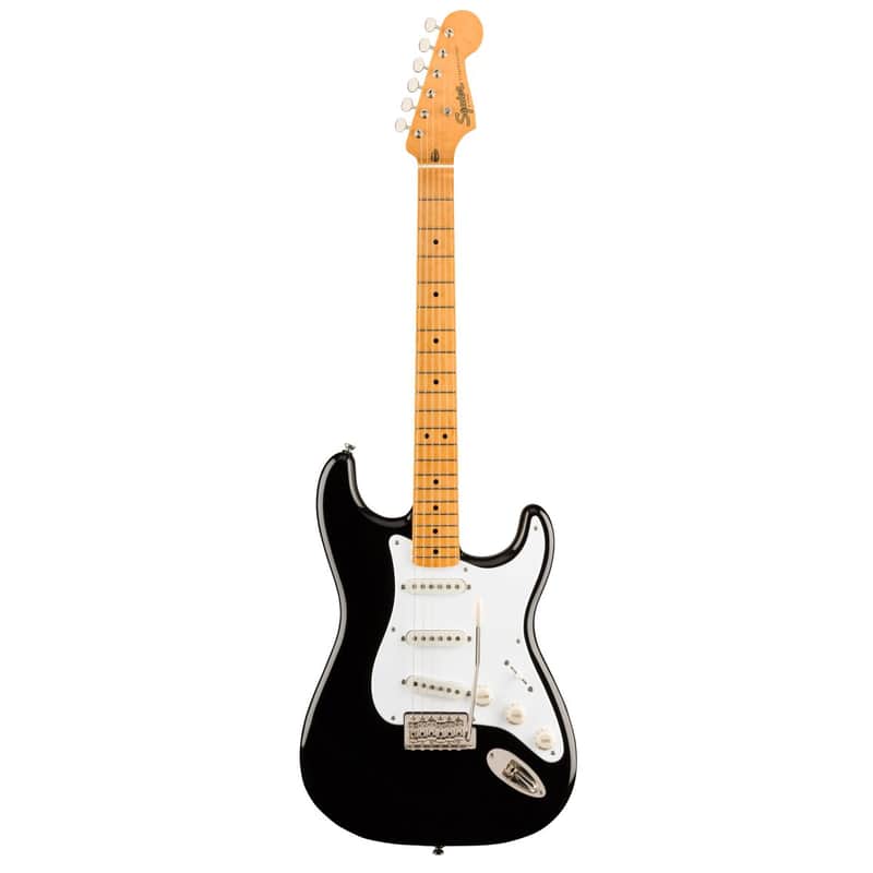 Squier - Classic Vibe '50s Stratocaster - Black #0374005506 image 1