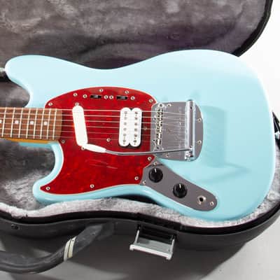 Immagine 2014 Fender Japan Kurt Cobain Mustang Left-Handed Sonic Blue MIJ w/ HSC - 1
