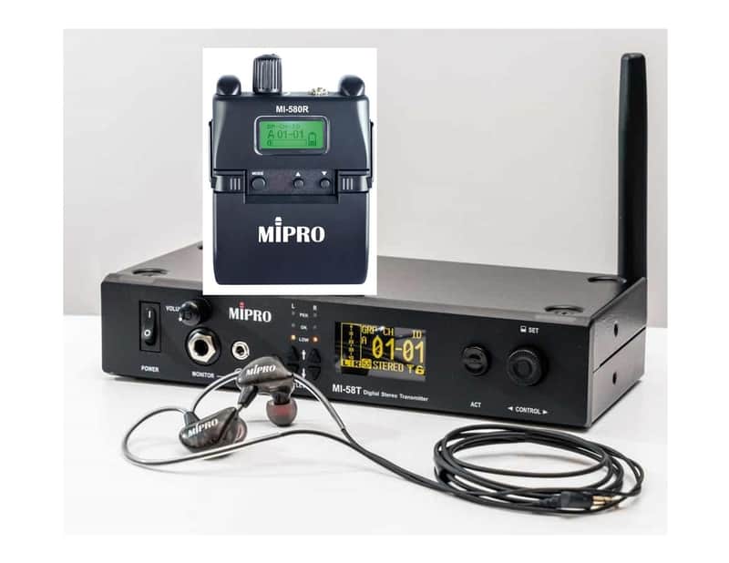 Mipro MI580 5.8GHz Digital Wireless In-ear Monitor System image 1