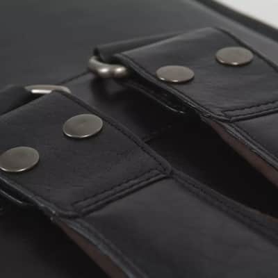 Harvest Fine Leather Black Buffalo Nappa Electric Bass Guitar Gig Bag image 16