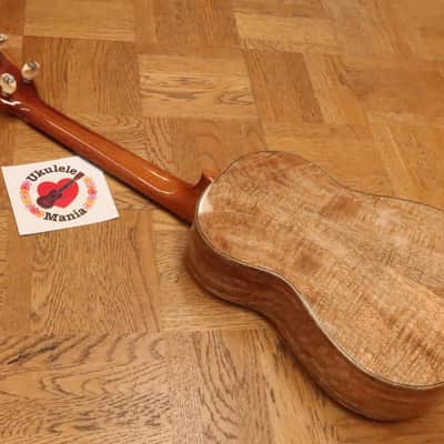 Maui Music Deluxe Mango Wood Shell Inlay TenorUkulele #5088 image 7