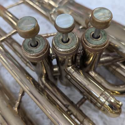 Reynolds Contempora vintage USA Made Baritone horn in case - appears functional image 8